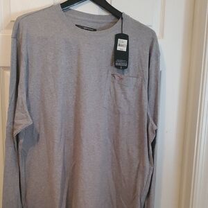 Greg Norman Collection Men's Gray Long Sleeve Tee